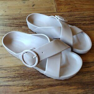 Gianni Bini White Slides 11